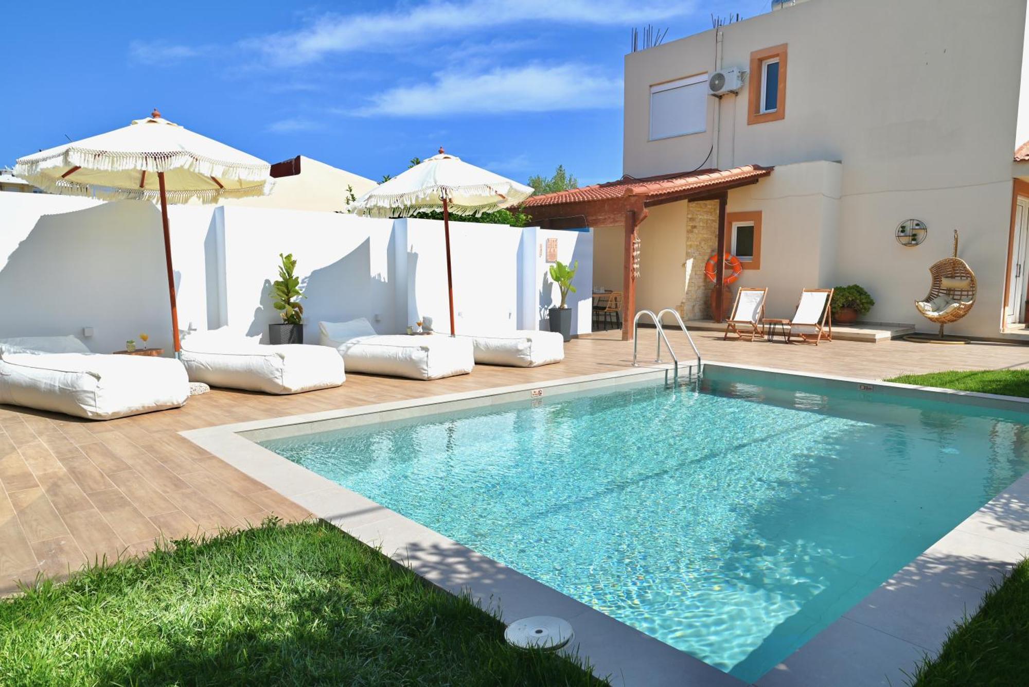 Mediterranean Luxury Villa Ialysos  Exterior photo